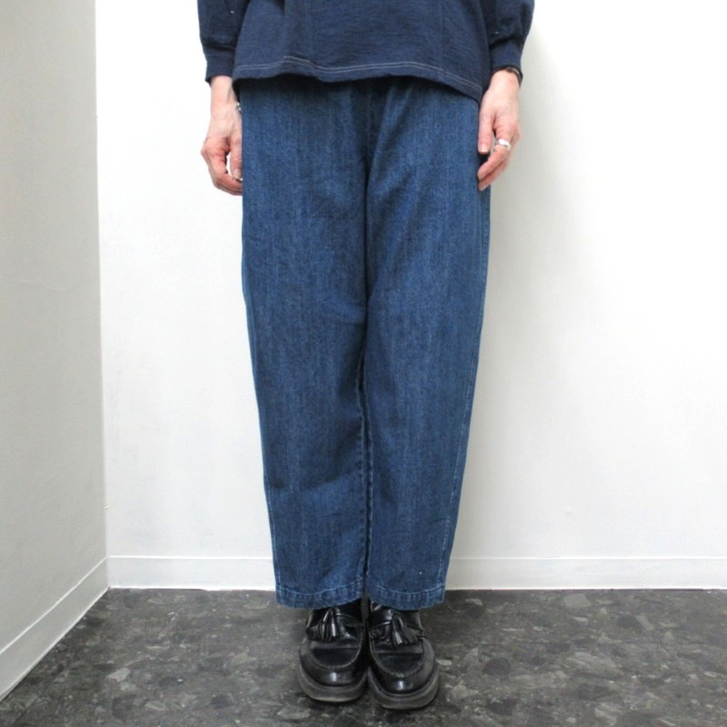 NOUVELLES DU PARADIS コットンデニムコクーンパンツ /FBL793